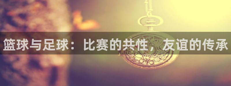 篮球与足球：比赛的共性，友谊的传承