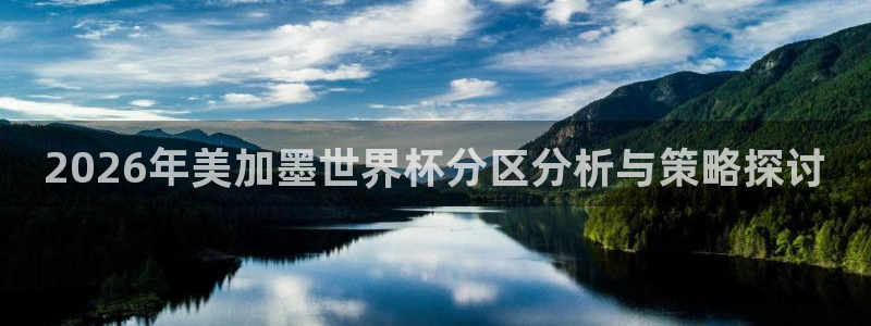 2026年美加墨世界杯分区分析与策略探讨